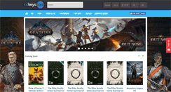 Desktop Screenshot of cdkeys.com